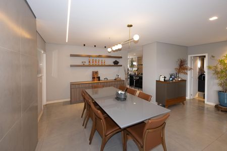 Sala de Jantar de apartamento à venda com 4 quartos, 166m² em Alphaville Nova Lima, Nova Lima