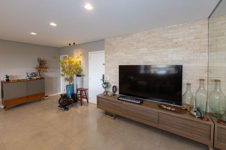 Sala de TV de apartamento à venda com 4 quartos, 166m² em Alphaville Nova Lima, Nova Lima