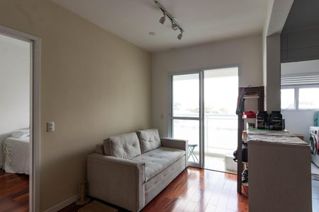 Sala de apartamento à venda com 1 quarto, 45m² em Várzea da Barra Funda, São Paulo