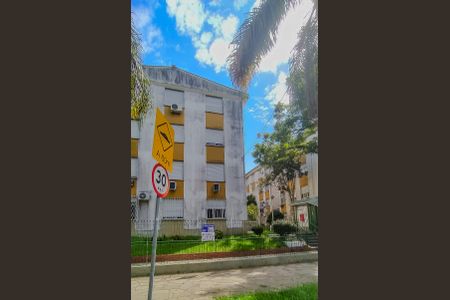 Apartamento para alugar com 35m², 1 quarto e 1 vagafachada/Placa