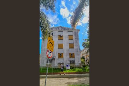 Apartamento para alugar com 35m², 1 quarto e 1 vagafachada/Placa