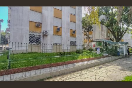 Apartamento para alugar com 35m², 1 quarto e 1 vagafachada/Placa