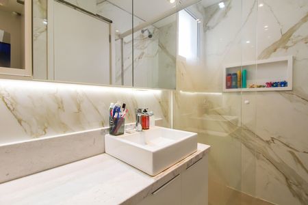 Apartamento para alugar com 76m², 2 quartos e 1 vaga Apartamento para alugar com 76m², 2 quartos e 1 vagaBanheiro