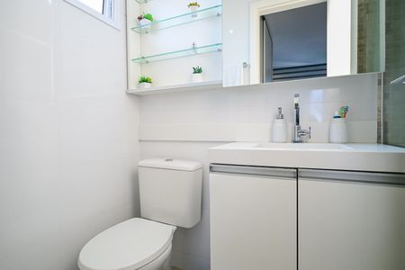 Apartamento à venda com 63m², 2 quartos e 2 vagasBanheiro Suíte 