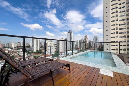 Studio para alugar com 28m², 1 quarto e sem vagaPiscina