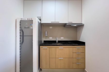 Cozinha de kitnet/studio para alugar com 1 quarto, 28m² em Vila Mariana, São Paulo