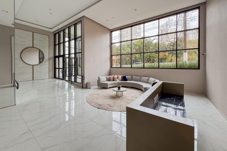 Studio para alugar com 37m², 1 quarto e sem vaga Studio para alugar com 37m², 1 quarto e sem vagaHall Social