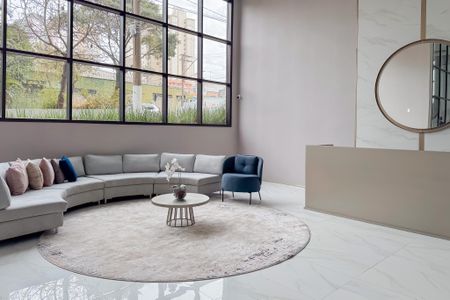 Studio para alugar com 37m², 1 quarto e sem vaga Studio para alugar com 37m², 1 quarto e sem vagaHall Social