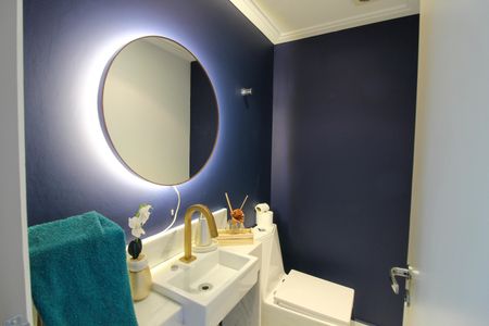 Lavabo de apartamento para alugar com 3 quartos, 134m² em Jardim Olympia, São Paulo