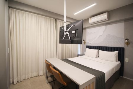 Studio para alugar com 25m², 1 quarto e sem vagaSuíte 