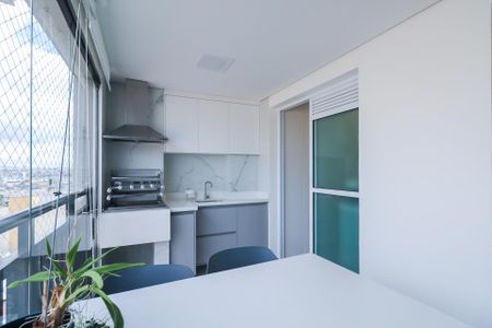 Varanda Gourmet de apartamento à venda com 3 quartos, 82m² em Santa Maria, São Caetano do Sul