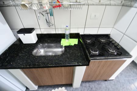 Cozinha de kitnet/studio à venda com 1 quarto, 40m² em Centro, Campinas