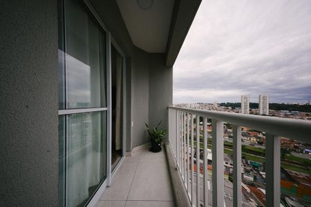Sacada da Sala de apartamento à venda com 2 quartos, 49m² em Jardim Maringa, São Paulo