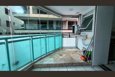 Varanda de apartamento para alugar com 2 quartos, 110m² em Recreio dos Bandeirantes, Rio de Janeiro