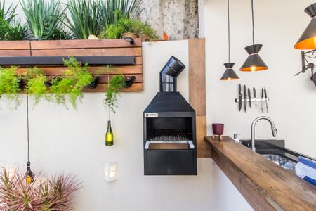 Casa de condomínio à venda com 400m², 4 quartos e 5 vagasÁrea gourmet