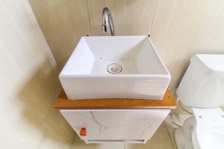 Casa de condomínio para alugar com 62m², 2 quartos e 2 vagasBanheiro da Suíte 1