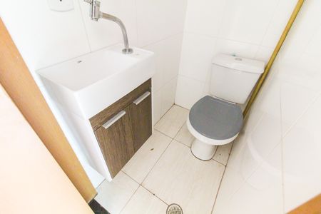 Casa de condomínio para alugar com 62m², 2 quartos e 2 vagasLavabo