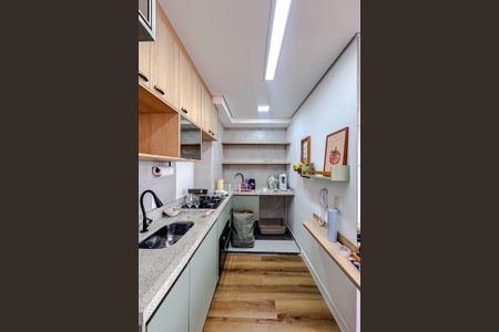 Apartamento para alugar com 35m², 2 quartos e 1 vagaCozinha e Área de Serviço