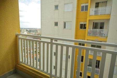 Varanda da sala de apartamento à venda com 2 quartos, 47m² em Irajá, São Bernardo do Campo