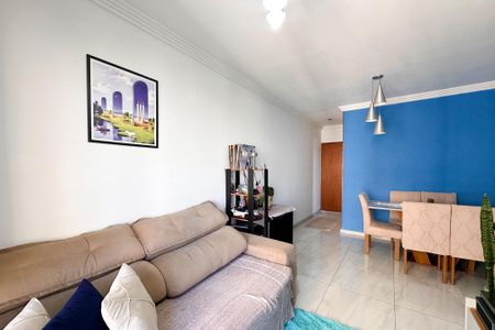 Sala de apartamento à venda com 3 quartos, 67m² em Baeta Neves, São Bernardo do Campo