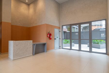 Studio para alugar com 26m², 1 quarto e sem vaga Studio para alugar com 26m², 1 quarto e sem vagaÁrea comum - Recepção