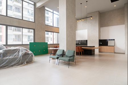 Studio para alugar com 25m², 1 quarto e sem vagaÁrea comum - Salão de festas