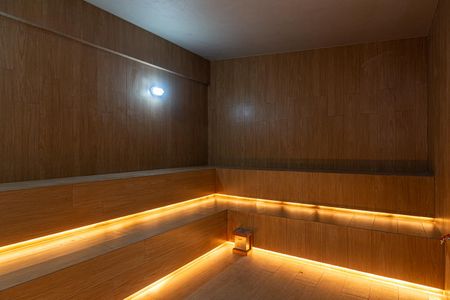 Studio para alugar com 26m², 1 quarto e sem vaga Studio para alugar com 26m², 1 quarto e sem vagaÁrea comum - Sauna