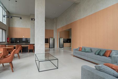 Studio para alugar com 26m², 1 quarto e sem vaga Studio para alugar com 26m², 1 quarto e sem vagaÁrea comum - Salão de festas 2