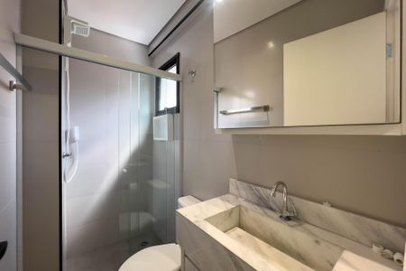 Studio para alugar com 26m², 1 quarto e sem vaga Studio para alugar com 26m², 1 quarto e sem vagaBanheiro