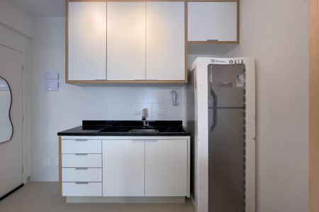 Studio para alugar com 26m², 1 quarto e sem vaga Studio para alugar com 26m², 1 quarto e sem vagaCozinha
