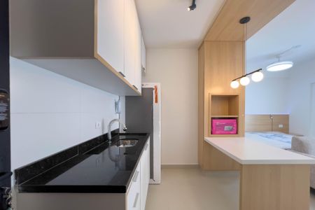 Studio para alugar com 26m², 1 quarto e sem vaga Studio para alugar com 26m², 1 quarto e sem vagaCozinha