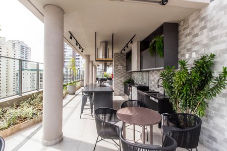 Apartamento à venda com 51m², 1 quarto e 1 vagaÁrea gourmet