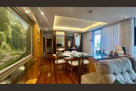 Sala  de apartamento à venda com 4 quartos, 170m² em Gutierrez, Belo Horizonte