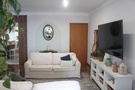Sala de apartamento para alugar com 3 quartos, 130m² em Barcelona, São Caetano do Sul