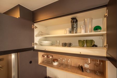 Studio para alugar com 25m², 1 quarto e sem vaga Studio para alugar com 25m², 1 quarto e sem vagaCozinha