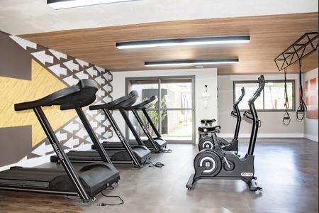Studio para alugar com 25m², 1 quarto e sem vaga Studio para alugar com 25m², 1 quarto e sem vagaÁrea comum - Academia