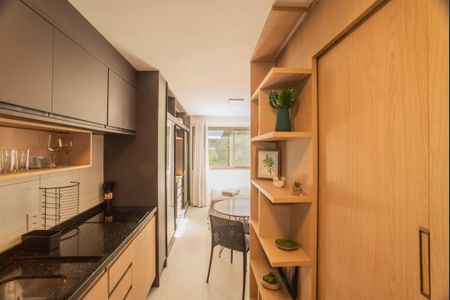 Studio de kitnet/studio para alugar com 1 quarto, 25m² em Vila Clementino, São Paulo