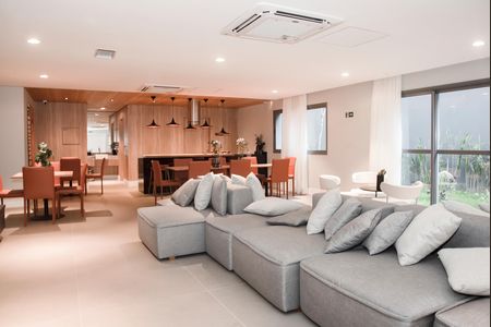 Studio para alugar com 25m², 1 quarto e sem vaga Studio para alugar com 25m², 1 quarto e sem vagaÁrea comum - Salão de festas
