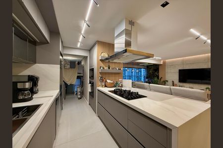 Apartamento à venda com 125m², 3 quartos e 2 vagasCozinha