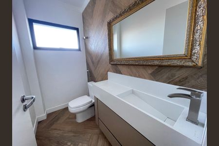 Casa de condomínio para alugar com 259m², 5 quartos e 4 vagasBanheiro