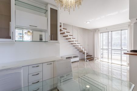 Sala de apartamento para alugar com 2 quartos, 73m² em Moema, São Paulo