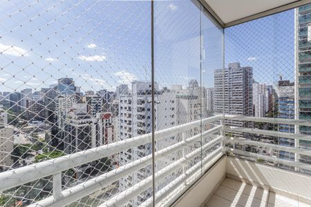 Varanda de apartamento para alugar com 2 quartos, 73m² em Moema, São Paulo