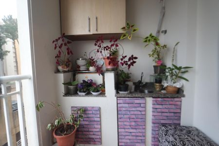 Apartamento à venda com 75m², 3 quartos e 1 vagaVaranda