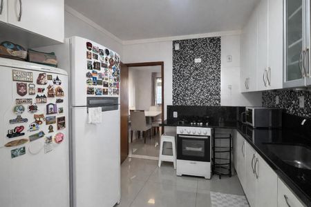 cozinha de apartamento à venda com 3 quartos, 100m² em Estoril, Belo Horizonte