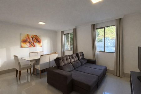 sala de apartamento à venda com 3 quartos, 100m² em Estoril, Belo Horizonte