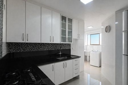 cozinha de apartamento à venda com 3 quartos, 100m² em Estoril, Belo Horizonte