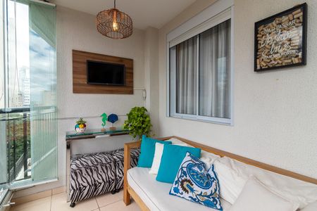 Varanda gourmet de apartamento à venda com 2 quartos, 86m² em Santana, São Paulo