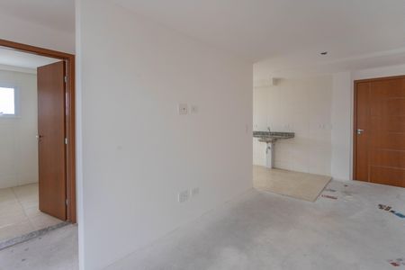 Sala de apartamento à venda com 2 quartos, 50m² em Vila Maria Leonor, Diadema