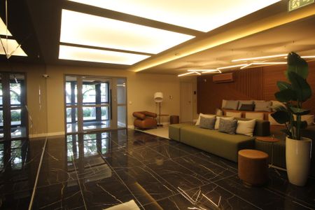 Studio para alugar com 27m², 1 quarto e sem vagaHall social