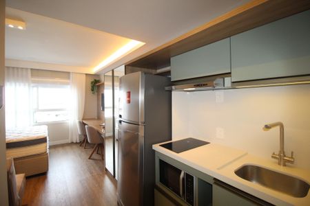 Studio para alugar com 27m², 1 quarto e sem vagaCozinha